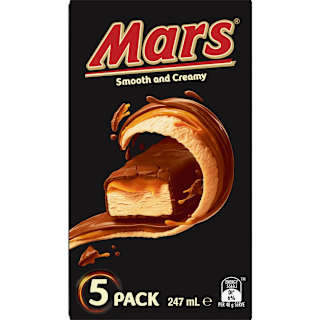 Mars Ice Cream Bars