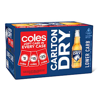Carlton Dry Bottles