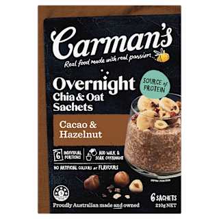 Carman's Chia Bowls Cereal Cacao & Hazelnut