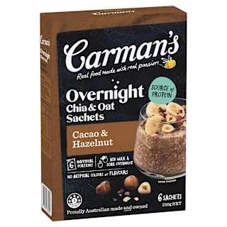Carman's Chia Bowls Cereal Cacao & Hazelnut