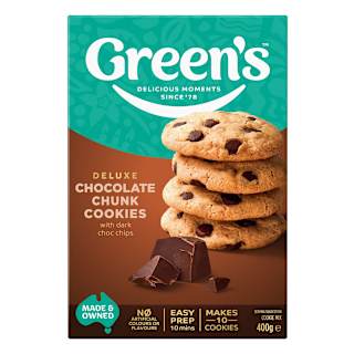 Green's Deluxe Choc Chunk Cookie Mix