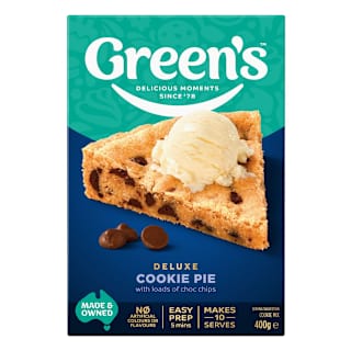 Green's Deluxe Choc Chip Cookie Pie Mix
