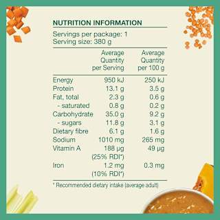 Heinz Eat Well Soup Pumpkin 