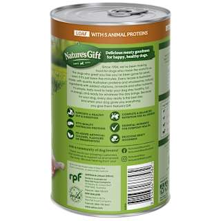 Natures Gift Wet Dog Food Five Meats