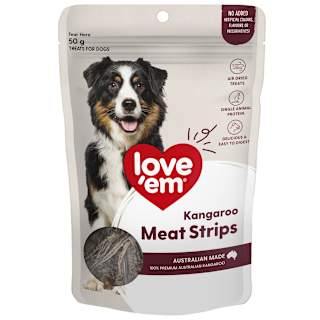 Love'Em Kangaroo Meat Strips