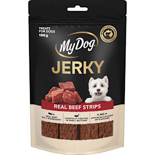 My Dog Jerky Real Beef Strips 