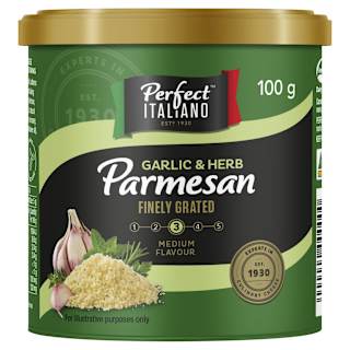 Perfect Italiano Garlic & Herb Parmesan Canister