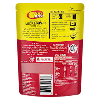SunRice Microwave Medium Grain Rice