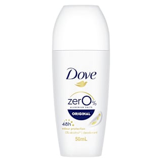 Dove Women Deodorant Roll On Original Zero % Aluminum
