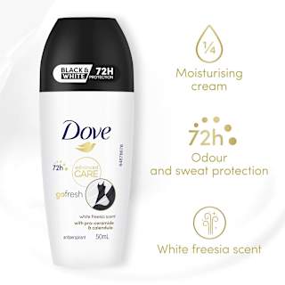 Dove Deodorant Roll On Invisible Dry