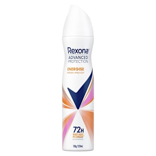 Rexona Advanced Antiperspirant Aerosol Energise