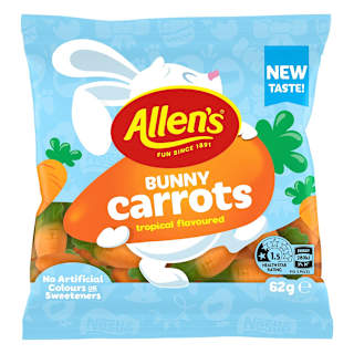 Allen's Confectionery Rudolf Carrots Lollies