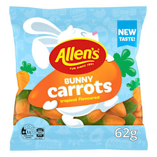 Allen's Confectionery Rudolf Carrots Lollies