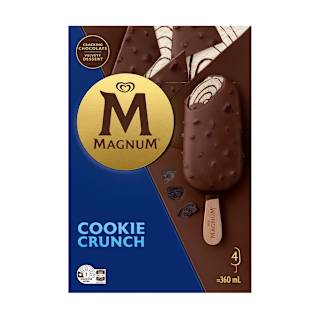 Magnum Frozen Dessert Cookie Crunch