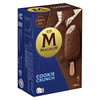 Magnum Frozen Dessert Cookie Crunch