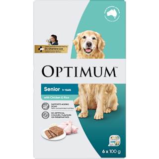 Optimum Senior With Chicken And Rice