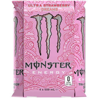 Monster Energy Ultra Strawberry Dreams Drink