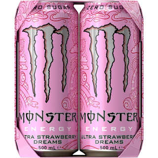 Monster Energy Ultra Strawberry Dreams Drink