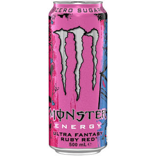 Monster Energy Ruby Red Cans