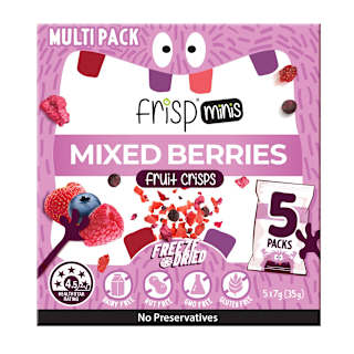 Frisp Minis Multi Pack - Mixed Berries 
