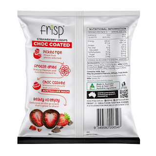 Frisp Crispy Chocolate Coated Strawberries