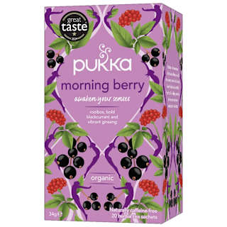Pukka Morning Berry Organic Herbal Tea