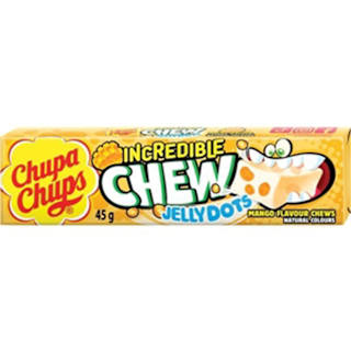 Chupa Chups Incredible Chew Confectionery Mango