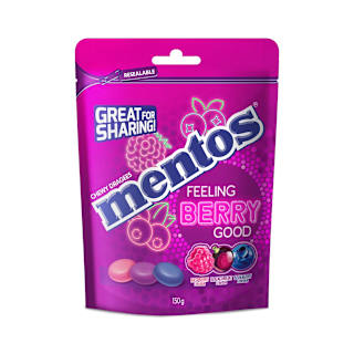 Mentos Sugar Confectionery Feeling Berry Good Share Bag 