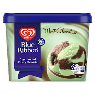 Blue Ribbon Frozen Dessert Mint Chocolate