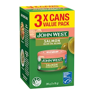 John West Olive Oil Blend Salmon Tempter Multipack