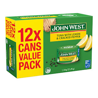 John West Tuna With Lemon & Cracked Pepper Value Pack