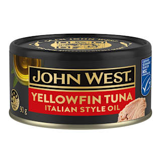 John West Yellowfin Tuna Italian Style Oil