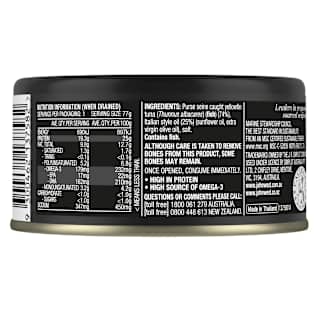 John West Yellowfin Tuna Italian Style Oil