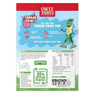 Uncle Tobys Roll-Ups Snacks For Kids Apple