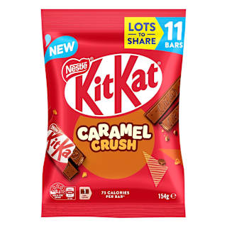 Nestle Kit Kat Chocolate Caramel Crush Funpack
