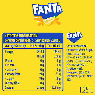 Fanta Flavours Lemon