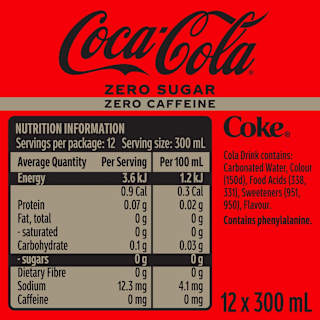 Coca-Cola Zero Sugar Zero Caffeine