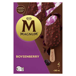 Magnum Frozen Dessert Boysenberry 