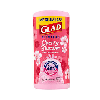Glad Aromatics Wavetop Kitchen Tidy Bags Medium Cherry 