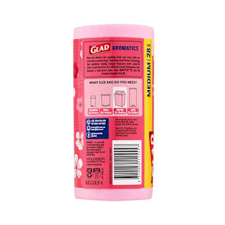 Glad Aromatics Wavetop Kitchen Tidy Bags Medium Cherry 