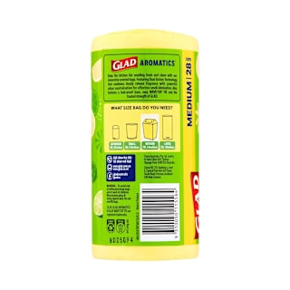 Glad Aromatics Wavetop Kitchen Tidy Bags Medium Citrus