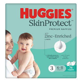 Huggies Skin Protect Nappy Size 3 Large 