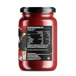 Ardmona Pasta Sauce Basil Garlic & Black Pepper