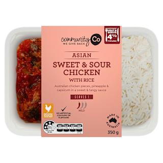 Community Co Sweet & Sour Chicken With Rice