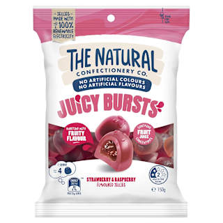 The Natural Confect Co. Juicy Burst Strawberry Raspberry