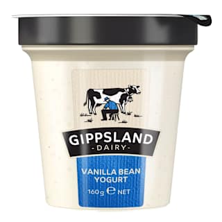 Gippsland Dairy Yogurt Vanilla Bean Blended 
