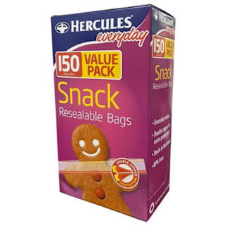 Hercules Everyday Snack Bags