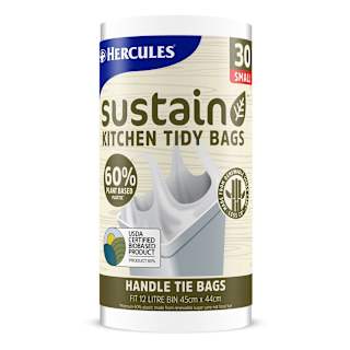 Hercules Sustain Plant Kitchen Tidy Bags Small 