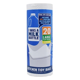 I Was A Milk Bottle Kitchen Tidy Bags Lemon Large
