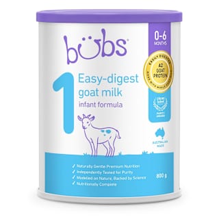 Bubs Goat Infant Formula S1
